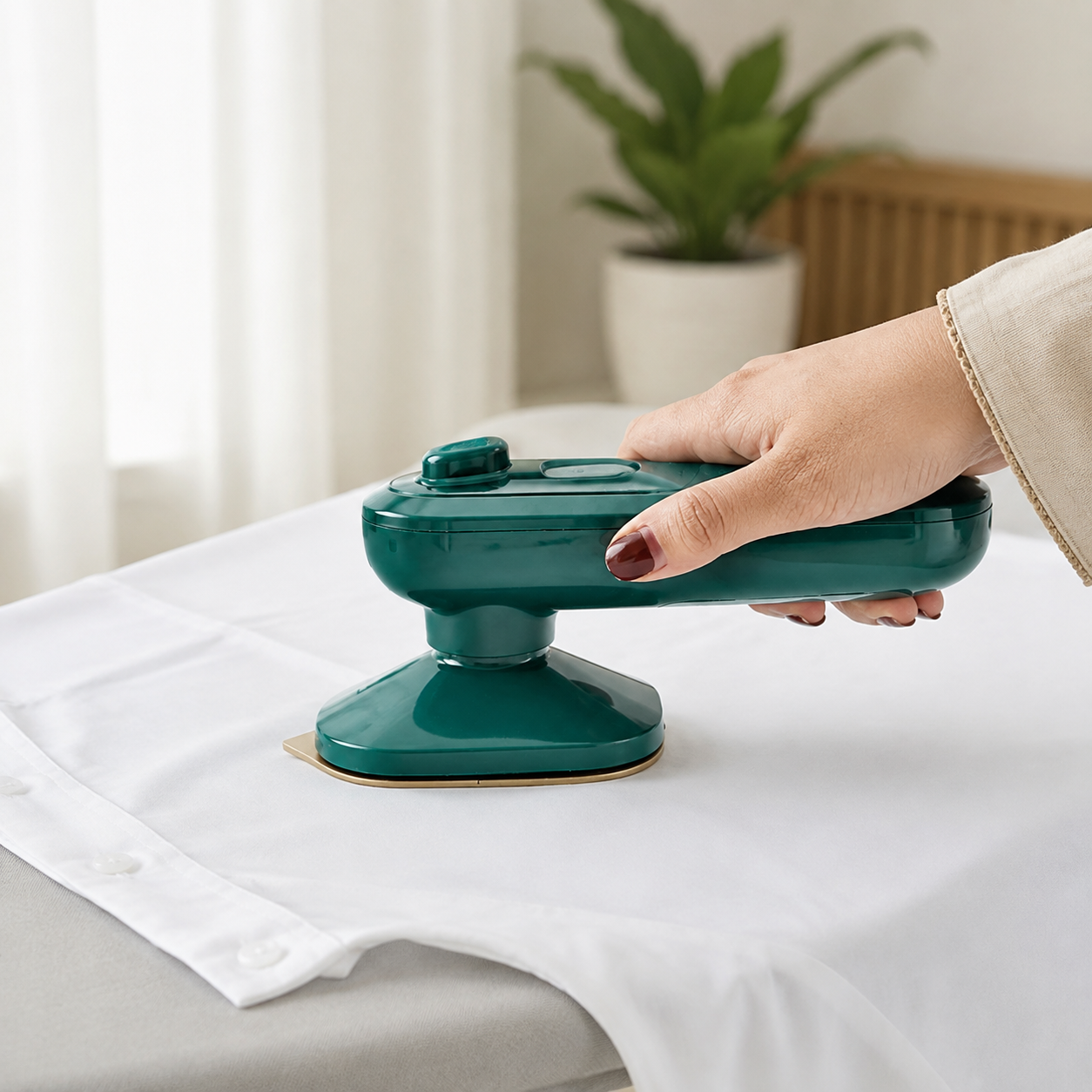 Portable Mini Iron Steam  – Compact Travel Iron for Clothes