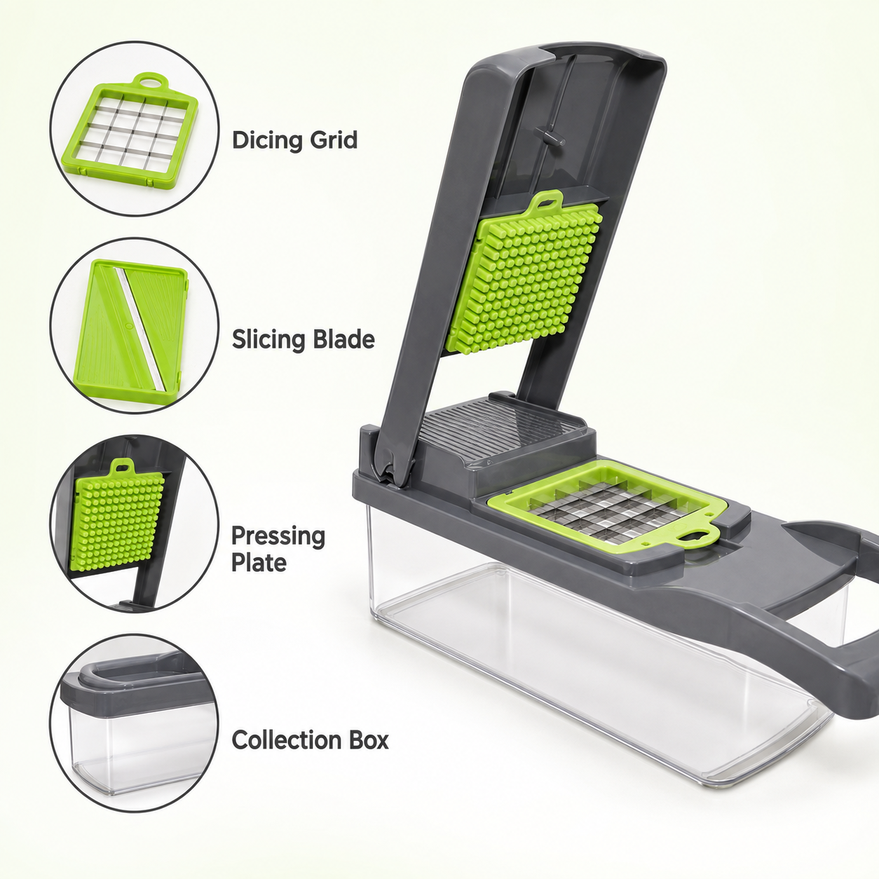 Multifunction 16-in-1 Vegetable Cutter & Slicer for Kitchen