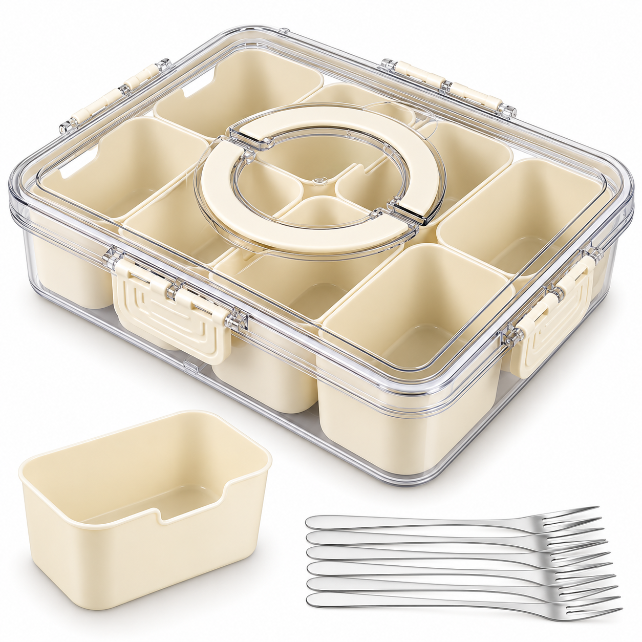 Acrylic Grid Storage Box – 4, 6 & 8 Grid Options