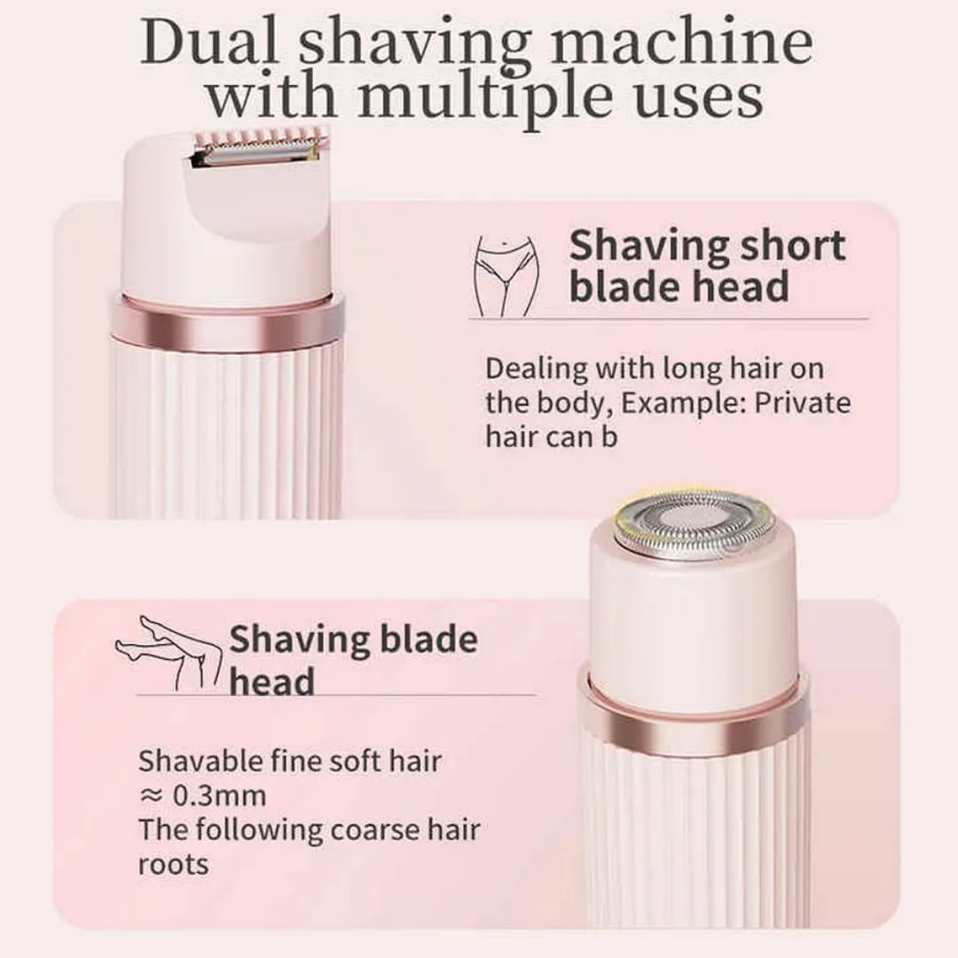 2-in-1 Women’s Electric Shaver & Bikini Trimmer